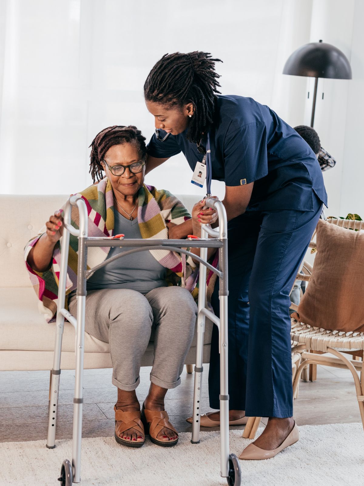 Quality nurse-led home care promoting comfort and confidence